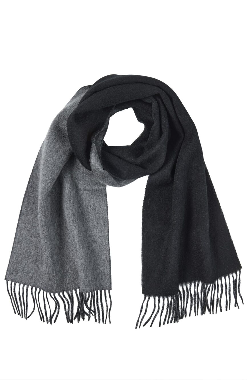 3207 ’s Merino Wool Double Faced Scarf – Merino Wool, 72 inches x 12